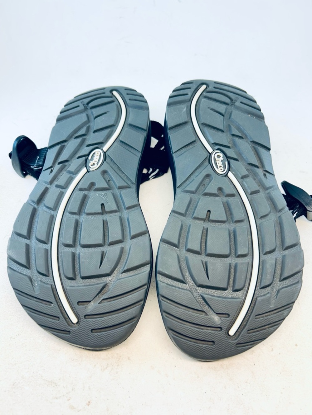 Chaco Women's Scatter Black White ZX/3 Dual Strap Hiking Classic Sandals 6 37 - Picture 9 of 11